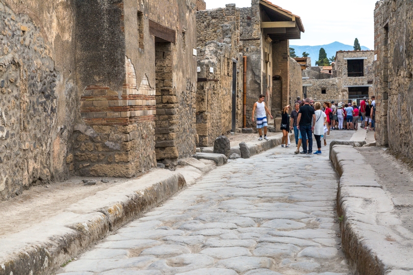 A street in Pompeii
